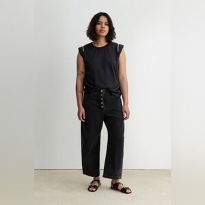 Rachel Comey Elkin Jeans in Washed Black size 6